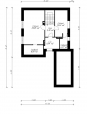 Проект одноэтажного дома с мансардой Rg3824 План4